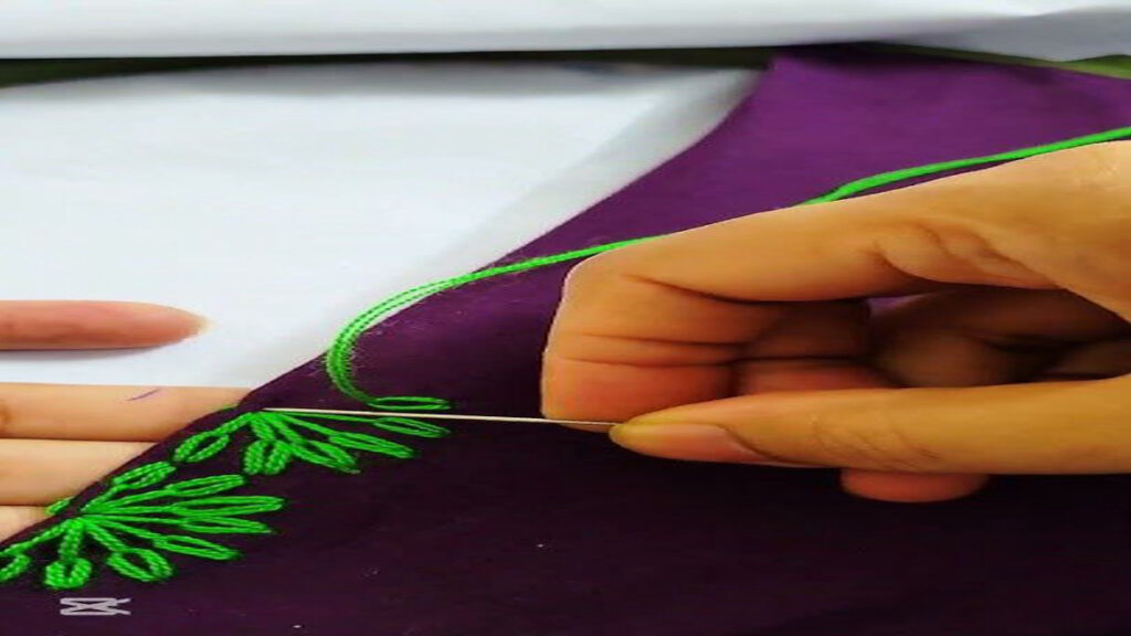 మగ్గం వర్క్ (Handloom / Embroidery Work)